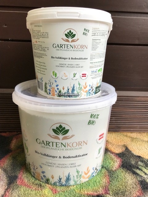 Gartenkorn-Eimer Gartenkorn Bio-Dünger und Bodenaktivator