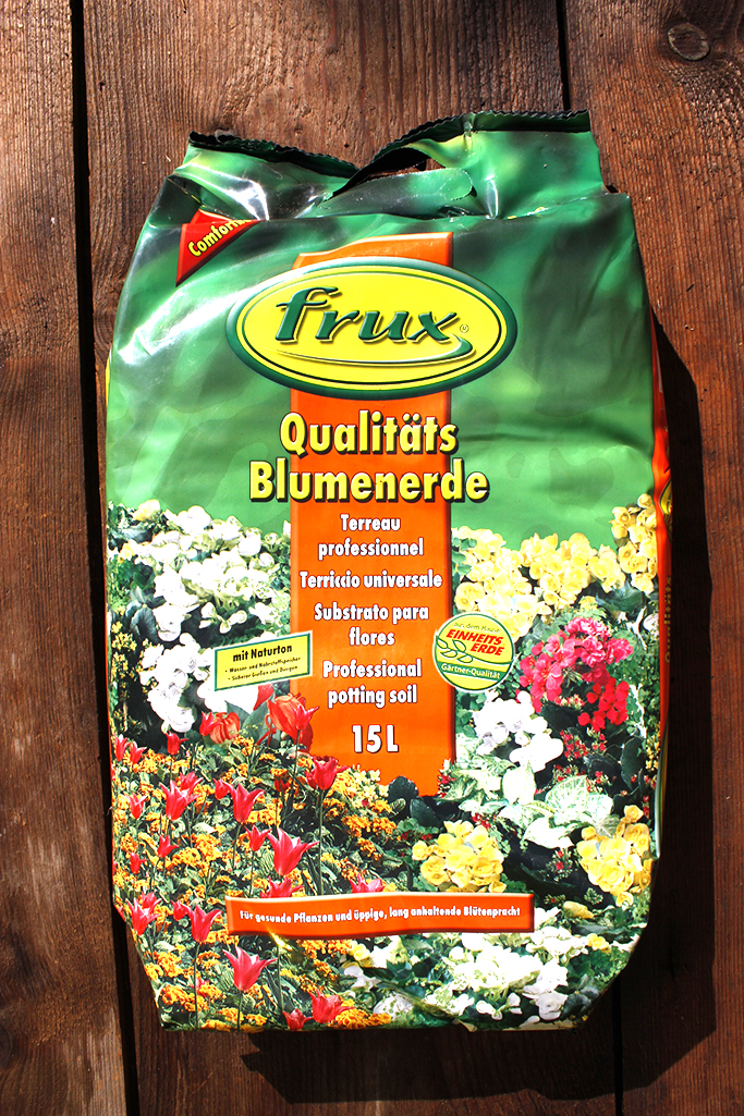Qualitäts Blumenerde - Frux - 15 Liter