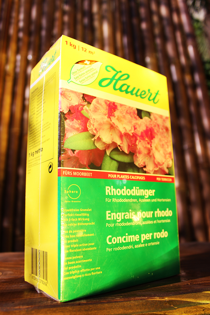 Bambusshop Rhododünger von Hauert