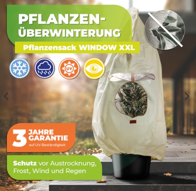 Kübelpflanzensack Winterschutz