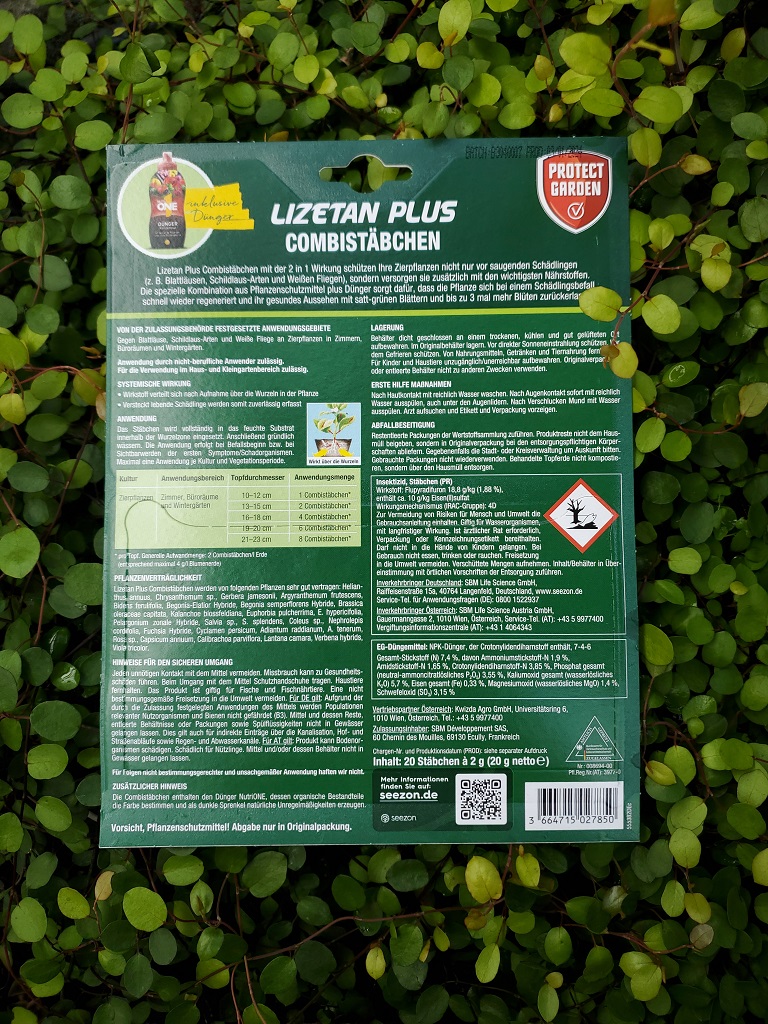 Lizetan2 Lizetan Stäbchen - Pflanzenschutz