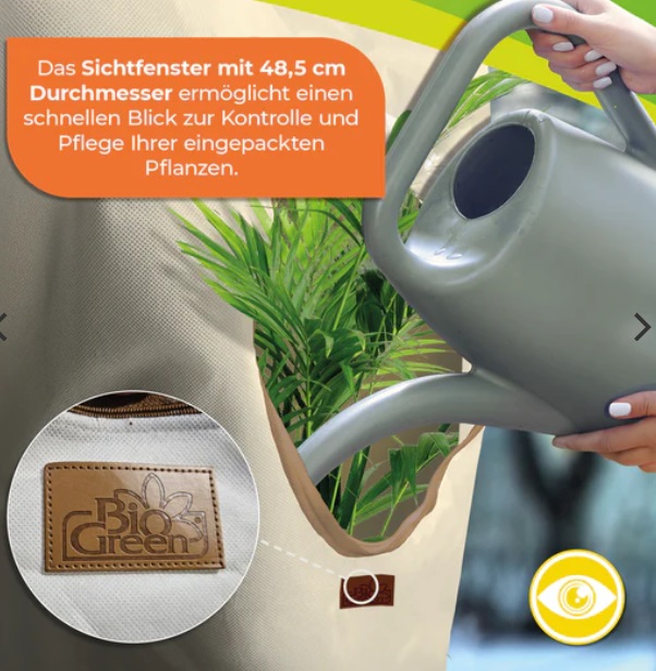Kübelpflanzensack Winterschutz