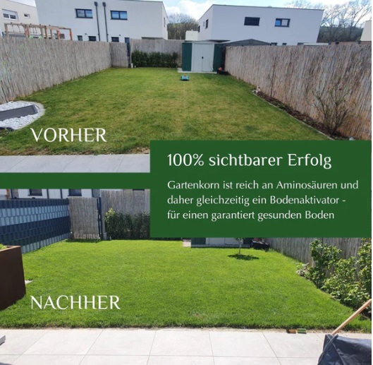 Gartenkorn-Produkte8 Gartenkorn Bio-Dünger und Bodenaktivator