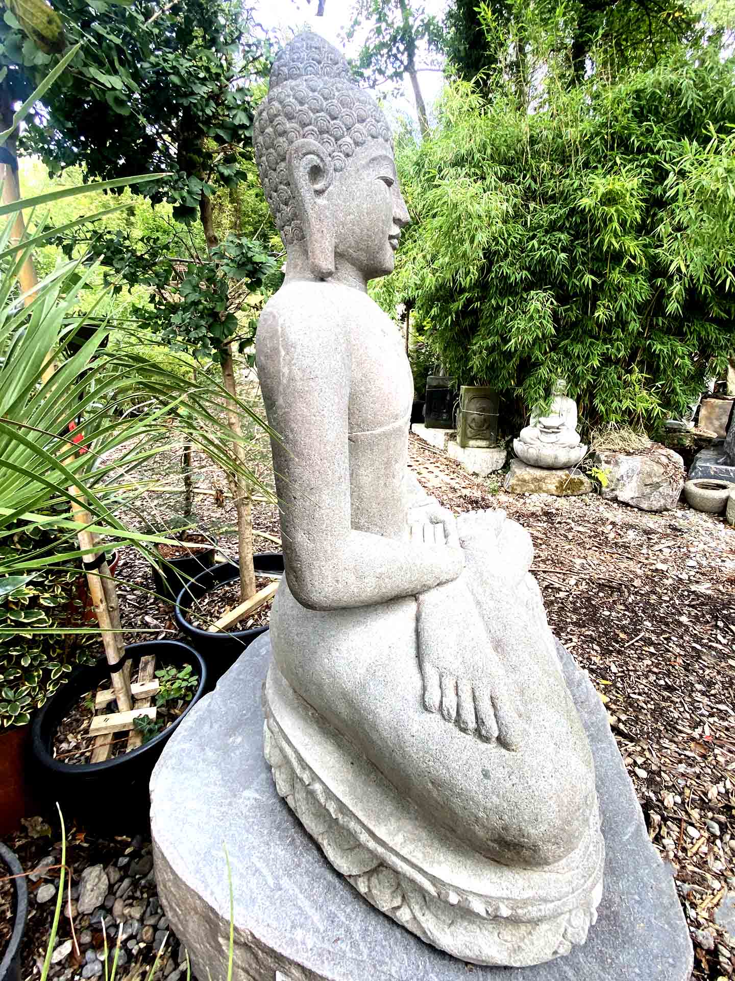 Sitzender Buddha im Dhyana Mudra - 125 cm