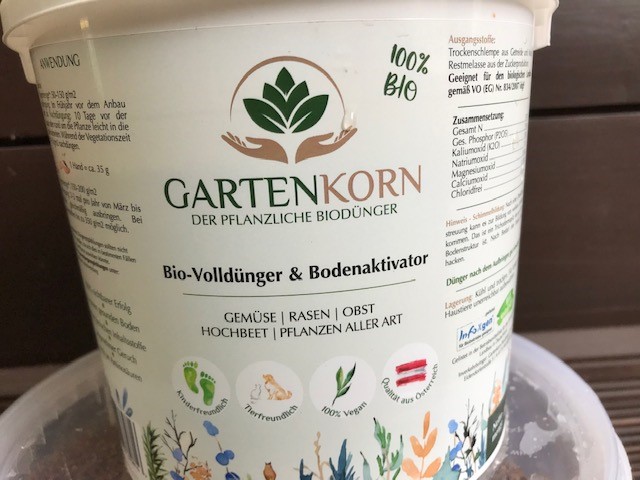 Gartenkorn-nah Gartenkorn Bio-Dünger und Bodenaktivator