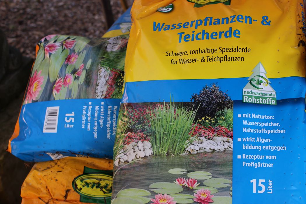Wasserpflanzen- und Teicherde 15L