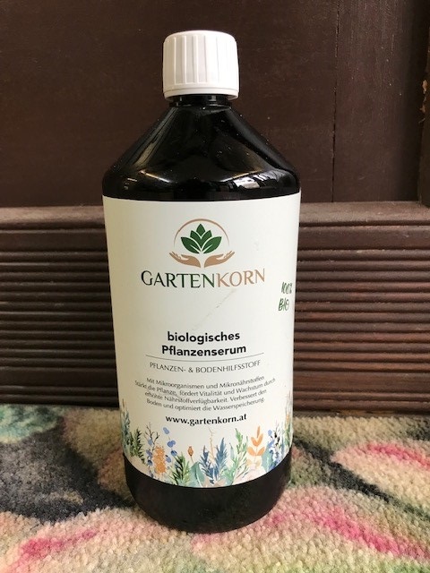 Gartenkorn-Fl-ssigd-nger Gartenkorn Pflanzenserum Bio EM