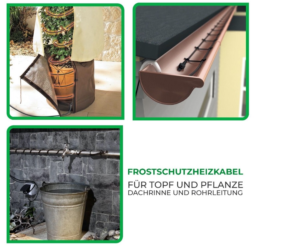 KAbel-BioGreen Frostschutzheizkabel