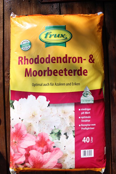 Rhododendron- und Moorbeeterde 40 Liter